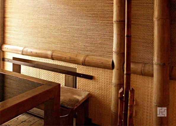 Дизайн интерьера при помощи бамбука