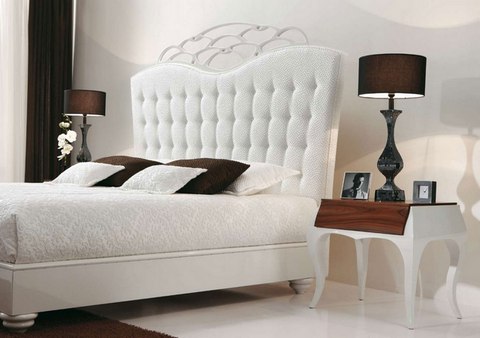 Белая спальня – чистота и уют