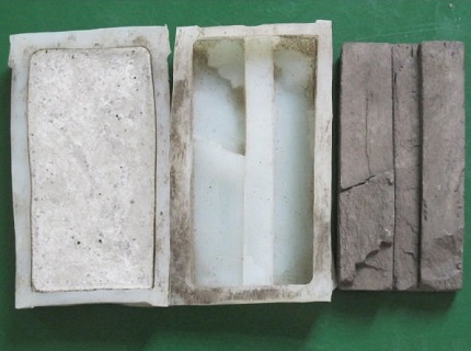 Этапы изготовления искусственного камня