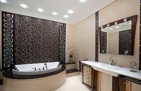 Дизайн ванной комнаты при помощи натяжных потолков